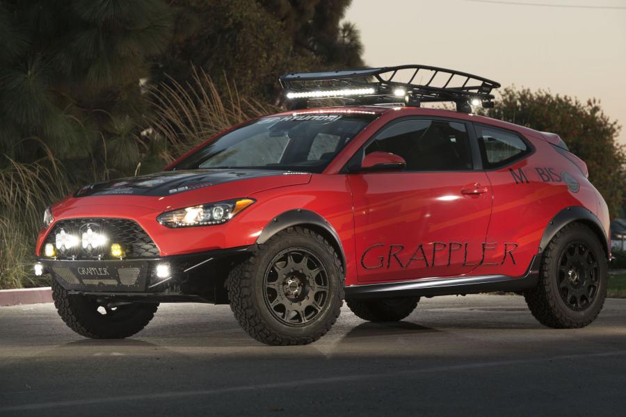  Hyundai Veloster Grappler Concept 2019 года  (фото 5 из 7)